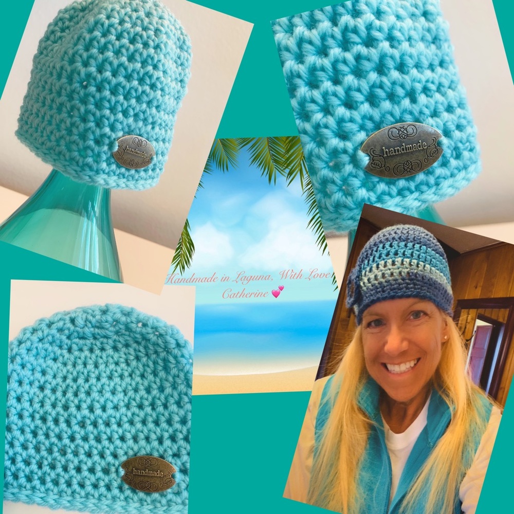 Beanies Handmade in the Salty Air of Laguna Beach!